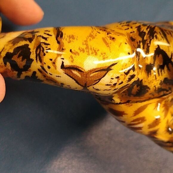 Vintage LaVie Jungle Safari Hand painted Hidden Safari Animals Giraffe - Picture 8 of 8